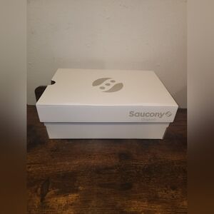 Saucony Empty Box White/Silver